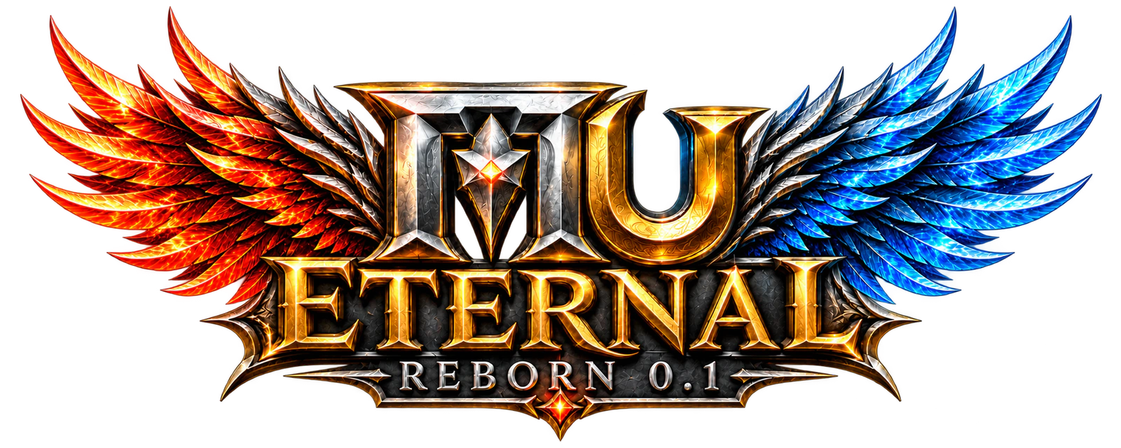 EternalMU Reborn 0.1 — fire and ice wings